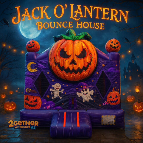 Jack O' Lantern Bounce House