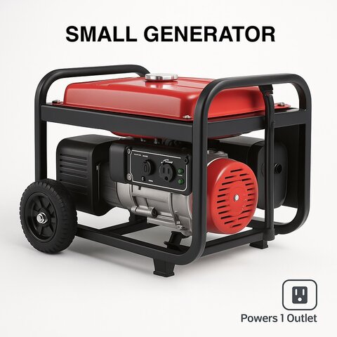 Small Generator (1 Outlet) 