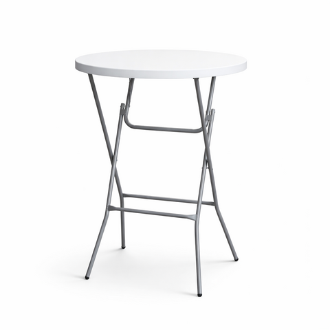 32” White Cocktail Tables