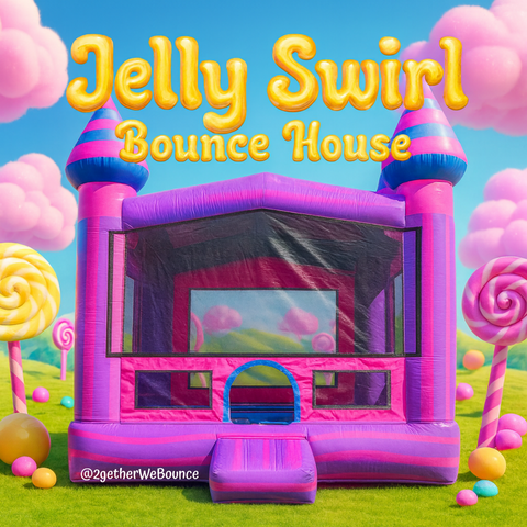 Jelly Swirl Bounce House