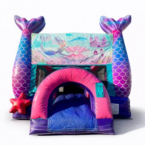 Mermaid Bounce House (Wet/Dry)