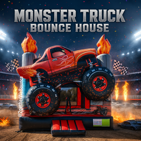 Monster Truck Bounce House