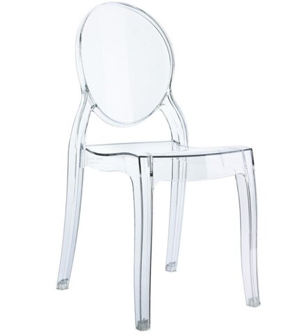 Kids Clear Ghost Chair