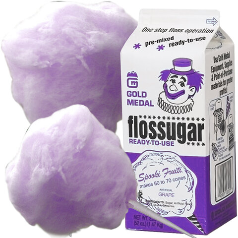 Floss sugar Grape