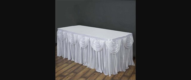 14ft Table Skirt