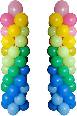 2 Balloon Columns 5ft