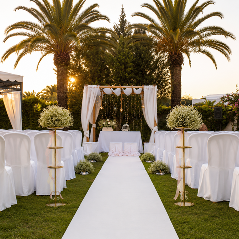 White Aisle Runner (100ft)