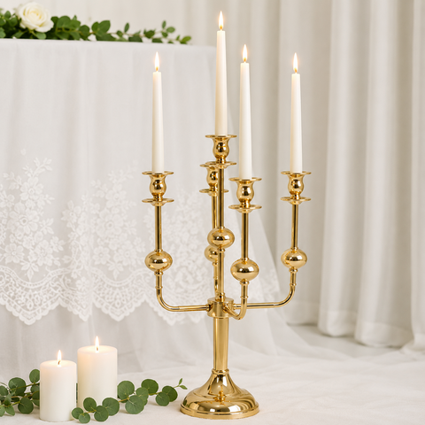 Gold Candelabra (5-Arm)