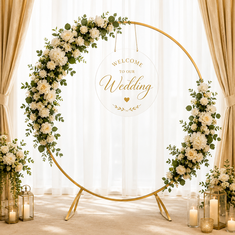 Round Wedding Arch (7ft)
