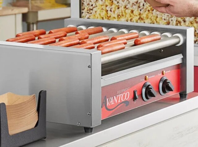Hot Dog Roller Grill Rental