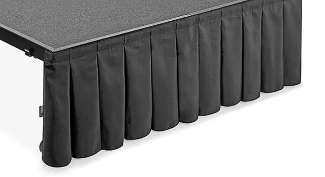 8ft x 31in Stage Skirt