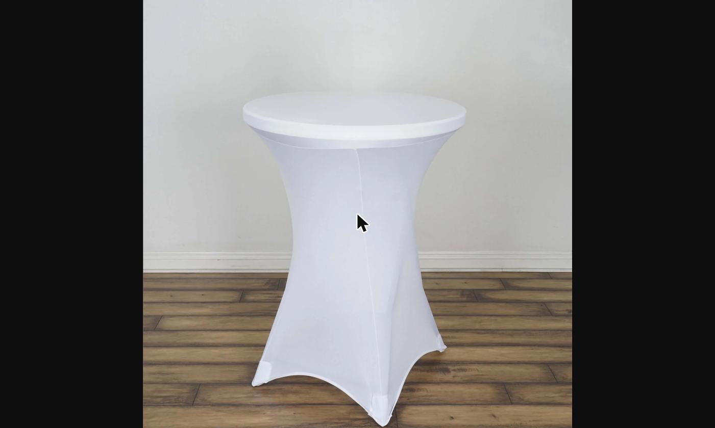 Cocktail Table Cover - White