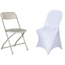 Chair Cover / Spandex - white