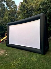 25 Foot Movie Screen with Projector