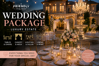 Wedding Package 4 — Luxury Estate Syracuse NY | Friendly Party Rental
