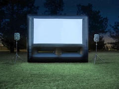 25-Foot Movie Screen with Projector Rental — Syracuse, NY