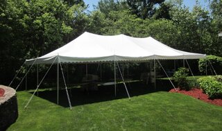 20 x 40 Pole Tent Rental — Syracuse, NY