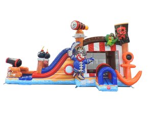 Pirate Ship Slide Combo Bounce House Rental — Syracuse, NY