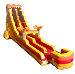 22ft Tropical Lava Wave Marble Waterslide Rental — Syracuse, NY