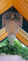 Battery-Operated Crystal Chandelier Rental — Syracuse, NY