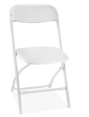 White Plastic Folding Chair Rentals — Syracuse, NY