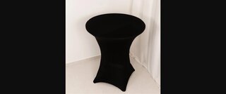 Cocktail Table Cover - Black