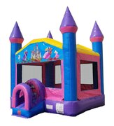 *Pink Inflatable Bounce House