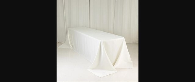 72x120 Banquet Satin Tablecloth