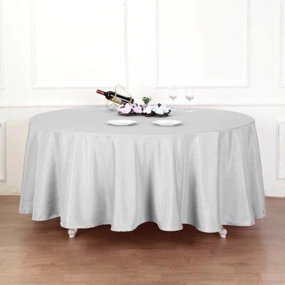 120 Round Sequin Tablecloth