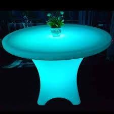 Glow Round Tables