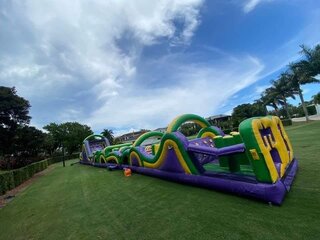 100' Long Obstacle Course