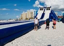 4 Lane Inflatable Slide