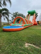 36' Tall Orange Crush Waterslide