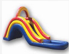 14' Multi - Colored Water Slide