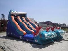 24' Double Lane Big Kahuna Wet/Dry Waterslide