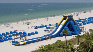 Giant Hippo Waterslide