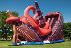 28ft Kraken Dual Waterslide