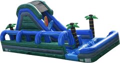 18' SURF ISLAND WATER SLIDE & SLIP-N-SLIDE COMBO