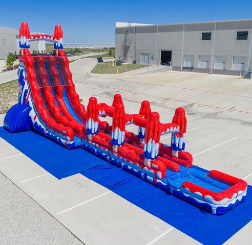 27' Red White Blue Popsicle