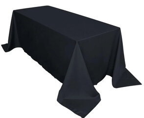 Elegant black  table cloth