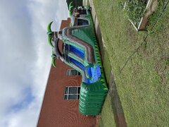 Green Slide/Obstacle course  