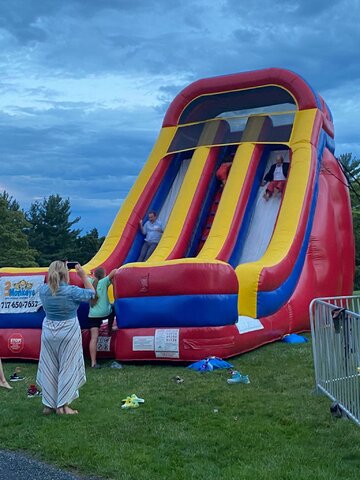 Double Lane Inflatable Slide Rental Harrisburg PA