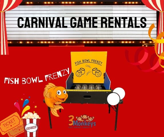Carnival Fish Bowl Game for Rent