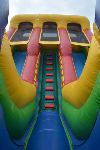 18' Double Lane Inflatable Slide Rental