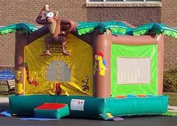 Jungle Themed Bounce House Rental in Harrisburg PA