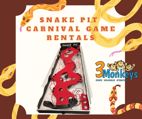 Snake Pit Carnival Game Rental | Central PA | 3 Monkeys Inflatables