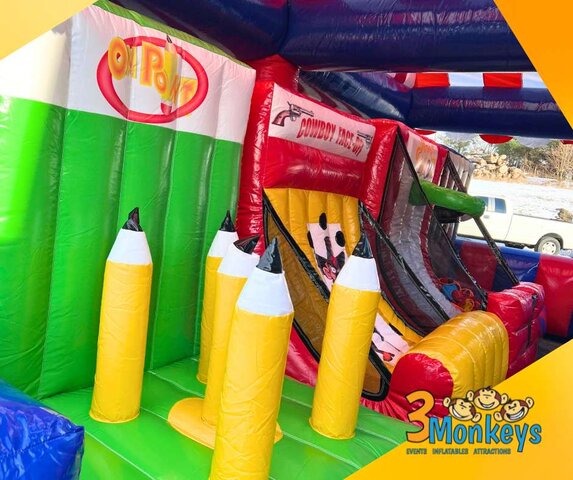 4 in 1 Inflatable Carnival Game Rental Central PA