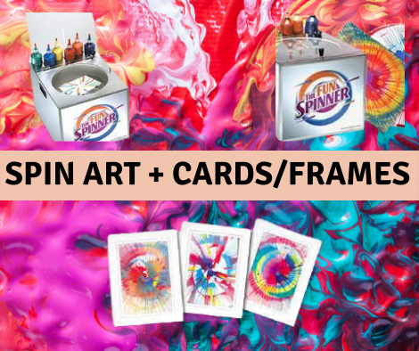 Spin Art and frames near me