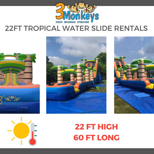 Hunt Valley waterslides for rent near me