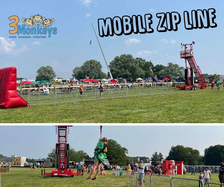 Rent a Mobile Zip Line